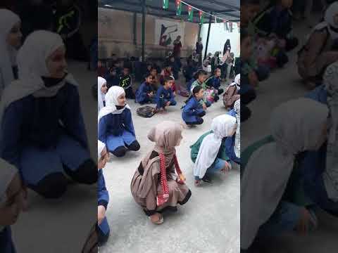 تدريبات النظام في الطابور الصباحي