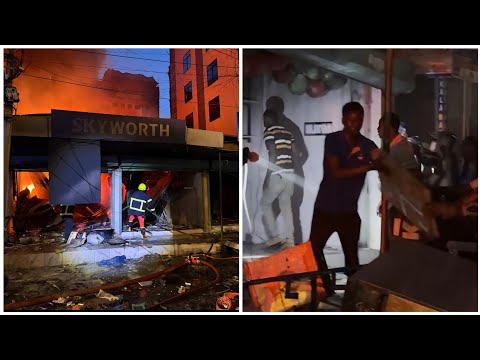 MADUKA YATEKETEA MOTO KARIAKOO JIONI HII