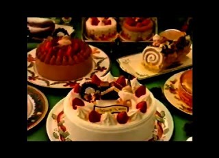 CM 1995 ヤマザキ クリスマスケーキ 15秒 松たか子