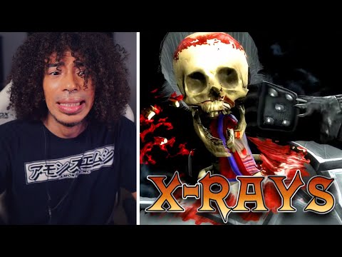 Non Mortal Kombat Player Reacts To ALL Mortal Kombat 9 X Ray Attacks For The First Time