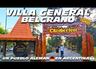  A Walk Through The Beautiful Town Of General Belgrano Córdoba