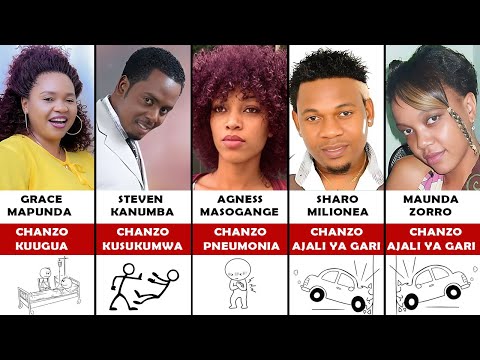 ORODHA YA MASTAA WA BONGO WALIOFARIKI SABABU ZAO ZITASIKITISHA SANA