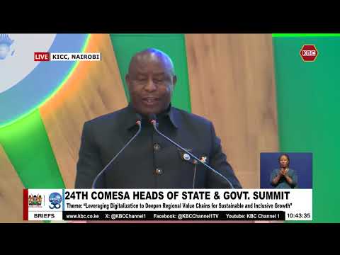 Burundi President Évariste Ndayishimiye S Full Speech During The 24th COMESA Heads Of State Summit