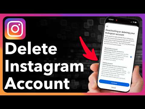 كيفية حذف حساب إنستغرام 2026