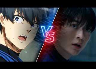 Blue Lock Anime Vs Live Action Trailer Bluelock Worldcup Bluelockanime Ado