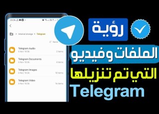  حل مشكلة عدم ظهور ملفات وسائط التي تم تنزيلها في Telegram حل مشكلة الملفات لا تظهر في مدير الملفات