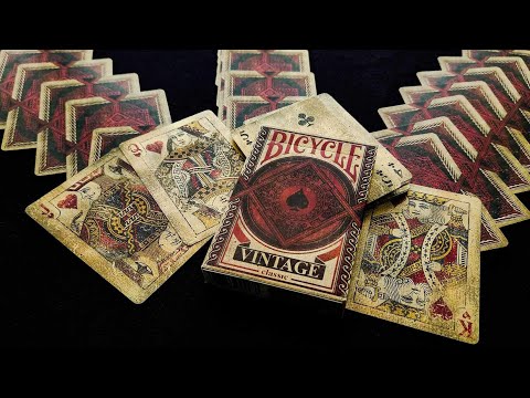 Vintage Classic Playing Cards By Bicycle Showcase