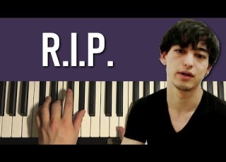 HOW TO PLAY Joji R I P Piano Tutorial Lesson