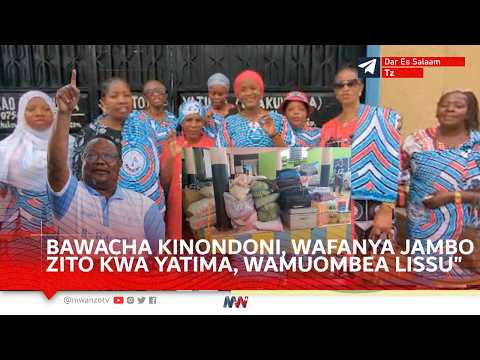 WANAWAKE WA CHADEMA KINONDONI WAFANYA JAMBO ZITO KWA WATOTO YATIMA WAMUOMBEA LISSU MSIKATE TAMAA