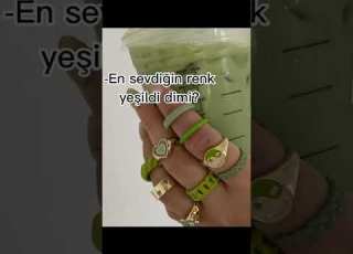  En Sevdiğin Renk Yeşildi Dimi T