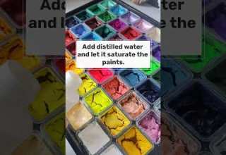 Fix Mold In Himi Gouache Reactivating Dry Paints Trick Arttips