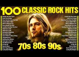 Classic Rock Songs 70s 80s 90s Full Album Nirvana Guns N Roses AC DC Bon Jovi Metallica U2