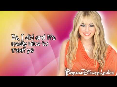 Hannah Montana Gonna Get This Ft Iyaz Lyrics Video HD