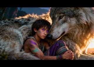 Wolf Girl Burned As A Demon The Purple Eyed Boy Rose As The Empire S Glory Trending Viral