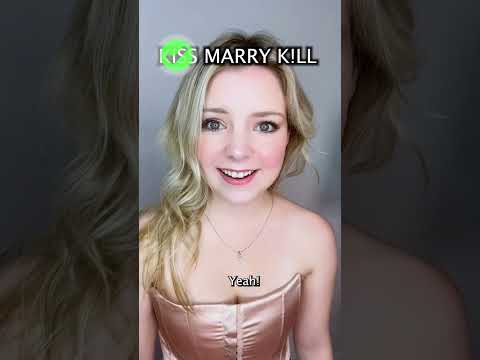 Kiss Marry Kill IRL For 1 000 000 Part 2