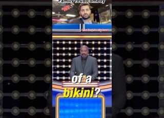 Top Half Of Bikini In Beach Funny Answer In Family Feud Part 15 Shorts Comedy Y Trending
