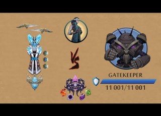 Shadow Fight 2 GATEKEEPER BOSS NEW BOSS TIER 4 IOS Android Gameplay