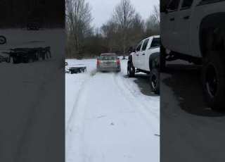  Subaru Outback Rips In The Snow
