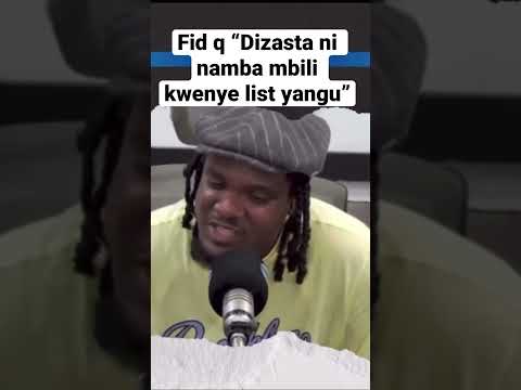 Fid Q Dizasta Vina Ni Namba Mbili Kwenye List Yangu Dizastavina Hiphop