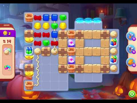 HomeScapes Level 6844 No Boosters 14 Moves