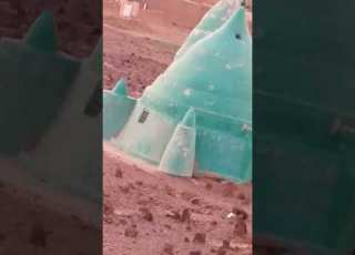  الغروب من قرية جبل ام علي بشمال السودان