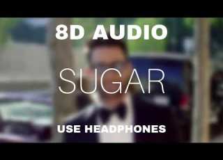  8D Maroon5 Sugar Use Headphone