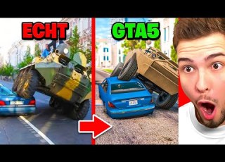  VERRÜCKTE GTA 5 Vs REAL LIFE CHALLENGE