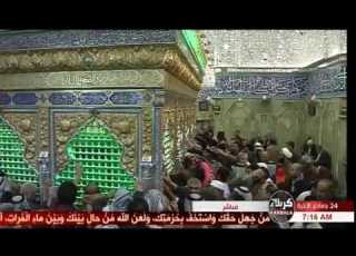  زيارة الإمام اين وأخيه أباالفضل العباس عليهما السلام
