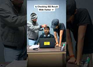 Checking My JEE Result With Father Jee Motivation Result