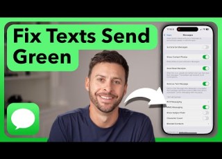  How To Fix IPhone Sending Green Messages