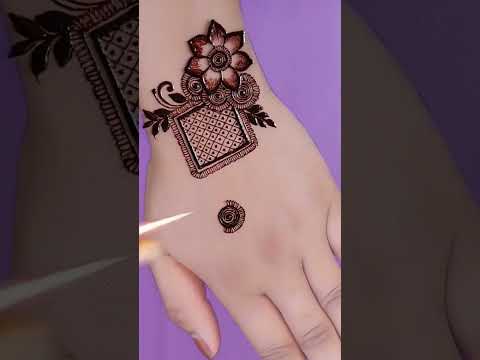 Latest Back Hand Mehndi Design Shorts Youtubeshorts Mehndishorts