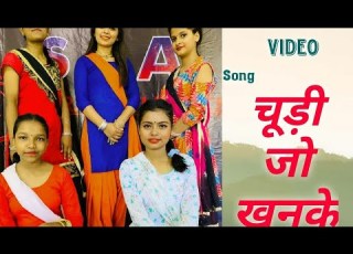  Chudi Jo Khanke Dance Cover Falguni Pathak Saraswati Entertainment