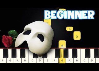  The Phantom Of The Opera Theme Beginner Piano Tutorial Easy Piano