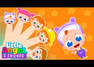 Finger Family Song Classic Nursery Rhyme Little Angel And Friends Kid Songs