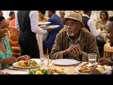 Bibi Harusi Anamwalika Mgeni Maskini Kukaa Kwenye Meza Ya Harusi Baada Ya Kutopewa Chakula Chochote