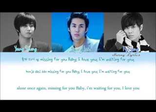  SS501 BECAUSE I M STUPID 내 머리가 나빠서 Han Rom Eng Color Coded Lyrics