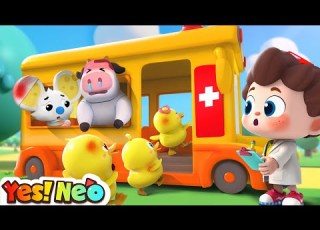  LIVE Wheels On The Ambulance Ambulance Rescue Team Nursery Rhymes Kids Songs Yes Neo