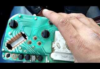 كيفية فتح و نزع طابلو كونتور لسيارة دايو سيالو