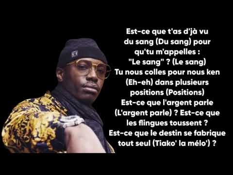 Werenoi Ft Tiakola Tout Seul Paroles Lyrics By Venom Lyrics