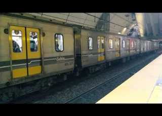  Subte Línea H Formación 307 En Corrientes A Las Heras