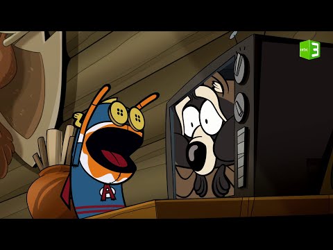 آبي يصلح التلفاز والمفاجأة