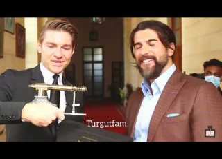 Jeremy Fragrance Cengiz Coskun And Nurretin Sonmez Viral Video In Pakistan Turgut Bamsi Ertugrul
