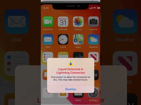 اخراج السوائل من الآيفون والايباد