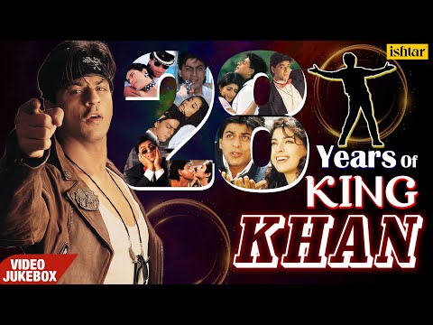 Songs Of Shah Rukh Khan VIDEO JUKEBOX 28 Years Of King Khan Songs Of SRK 90 S Songs