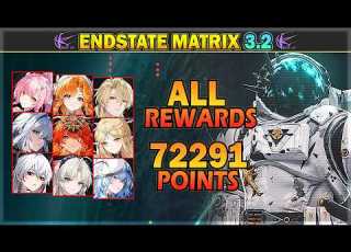 Endstate Matrix 3 2 72K Points Full Rewards 8 Teams Wuthering Waves