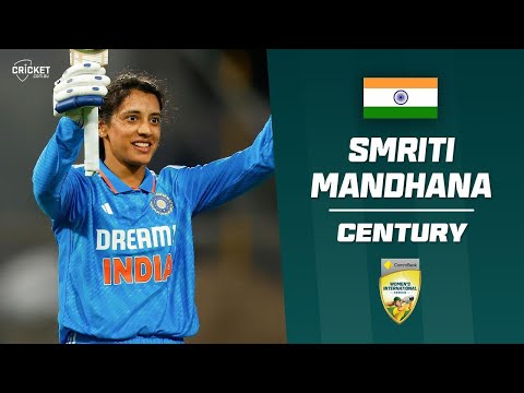 Mandhana Plays Lone Hand With Ninth ODI Century Australia V India ODIs 2024 25