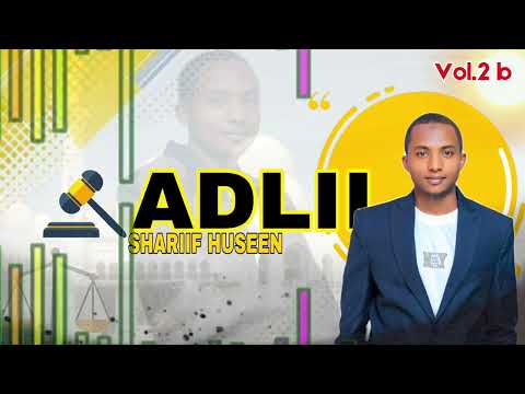 MANZUUMAA SHARIIF HUSEIN ADLII VOL 2 B KUNOOTI