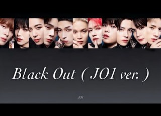  JO1 Black Out JO1 Ver パート割 ENG ROM