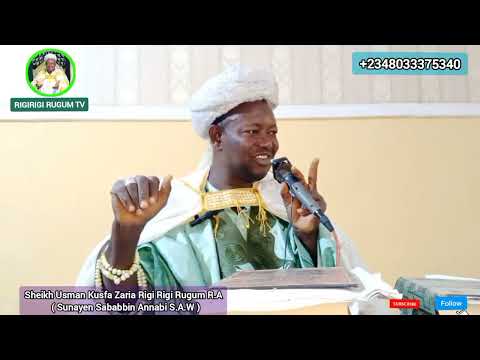 SUNAN SHEHU RIGI RIGI DA MA ANANSA SUNAN SHEHU RIGI RIGI DA MA ANANSA