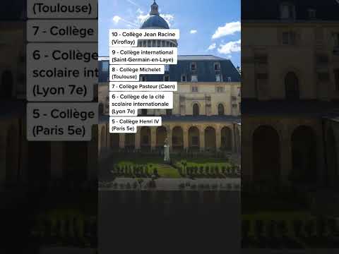 10 Meilleur Collège De France En 2023 123 Tutorat